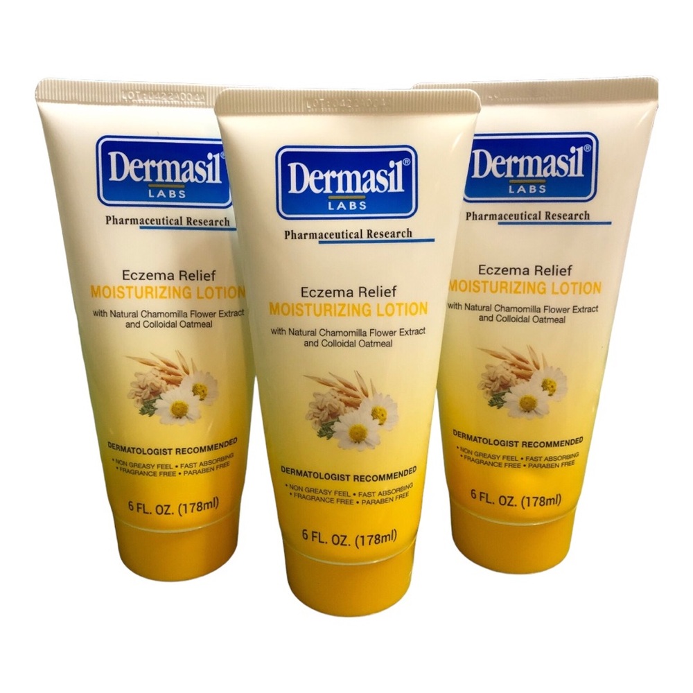 Dermasil Eczema Relief Moisturizing Lotion 3PK